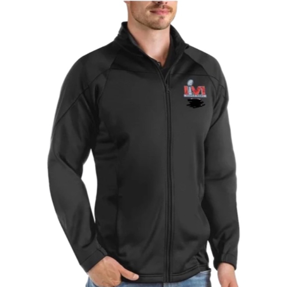Mens Super Bowl LVI Zip Up Jacket